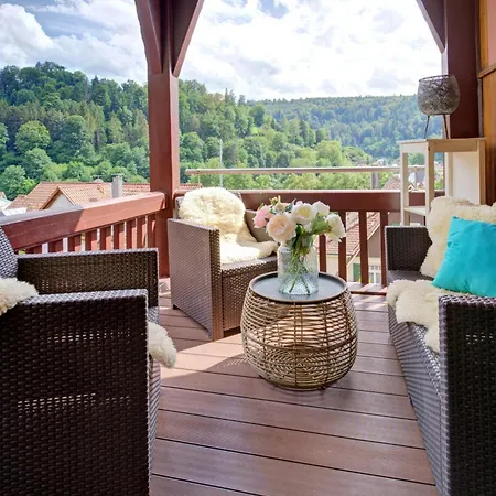Hébergement de vacances Familienglueck Im Schwarzwaldhaus Mit Schlossblick *