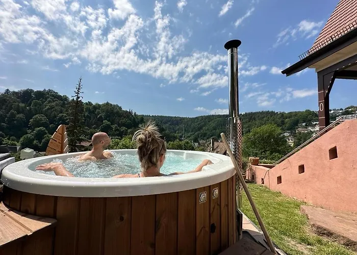 Nyaraló Familienglueck Im Schwarzwaldhaus Mit Schlossblick *